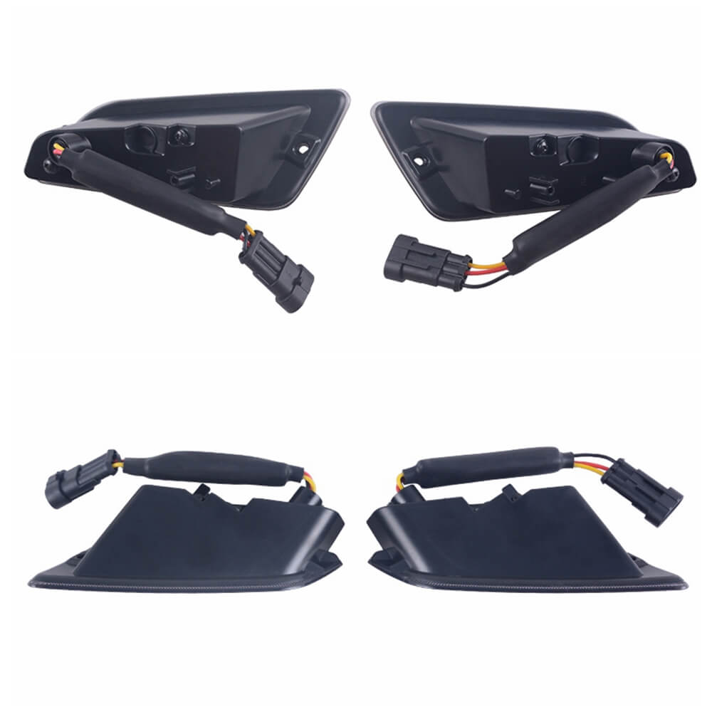 LED Indicator Front Turn Signal With Daytime Running Light Lamp DRL for Vespa GTS Super GT GTV 125 200 250 300cc ABS 2003-2020 Left & Right - pazoma