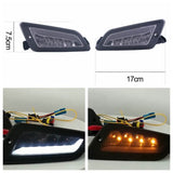 LED Indicator Front Turn Signal With Daytime Running Light Lamp DRL for Vespa GTS Super GT GTV 125 200 250 300cc ABS 2003-2020 Left & Right - pazoma