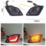 LED Indicator Rear Turn Signal With Running Light Lamp for Vespa GTS Super GT GTV 125 200 250 300cc GT60 ABS 2003-2020 Left & Right - pazoma