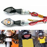 Cat Mini Eye LED Turn Signal Indicators Nano Blinker for MOTO GUZZI QUOTA 1000 V75 Ducati V4 BMW S1000 HONDA SUZUKI YAMAHA
