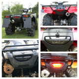 Honda TRX 250 300 400 420 500 520 700 X EX TM TE FE FA FM SXS500M Pioneer MUV700 Big Red LED Taillights 33700-HN1-A71 Foreman Recon Rancher - pazoma