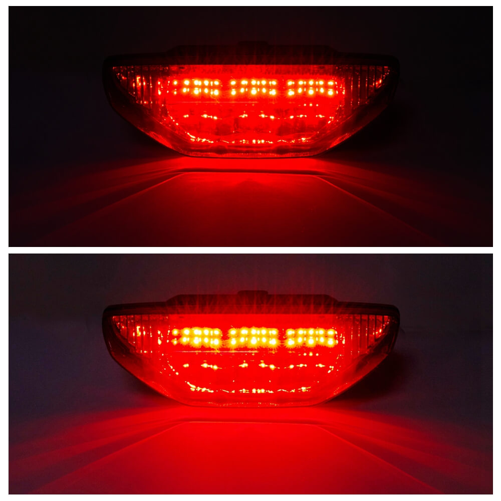 Honda TRX 250 300 400 420 500 520 700 X EX TM TE FE FA FM SXS500M Pioneer MUV700 Big Red LED Taillights 33700-HN1-A71 Foreman Recon Rancher - pazoma