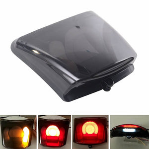 LED Taillight With Turn Signal Rear Light Tail Lamp Bezel for Vespa GTS Super GTV 125 300 ie ABS 2014-2020 Smoke Black - pazoma