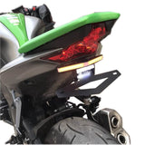 LED Tail Tidy Stealth Fender Eliminator Kit Integrated Turn Signals License Plate Light Bracket For Kawasaki Z1000 2010-2019 - pazoma