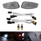 Jeep Renegade 2015-up LED Fender Side Marker Lights Turn Signal Lights Conversion Kit Reflection Warning Lamp - pazoma