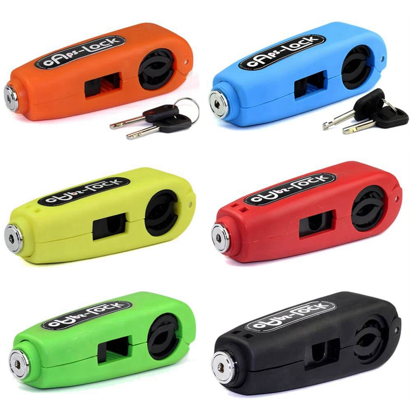 Motorcycle Bike Scooter Moped ATV Brake Lock Handlebar Throttle Grip Lock Anti-Theft Brake Level Lock Security - pazoma