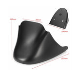 Motorcycle Black Lower Front Bottom Spoiler Mudguard Air Dam Chin Fairing Cover for Harley XL Sportster 883 1200 2004-2020 - pazoma