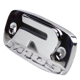 Front Brake Reservoir Cap Cover For Suzuki Boulevard M109R M1800R VZR1800 2006-2019 Chrome 3D M109R Logo - pazoma