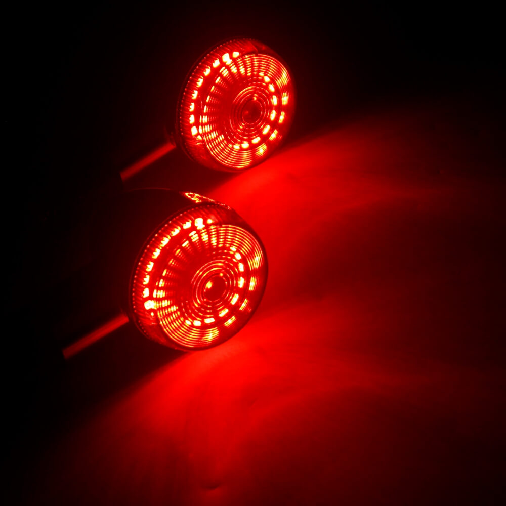 Motorcycle Fancy Led Backlight Tail Light with Two Colour Red