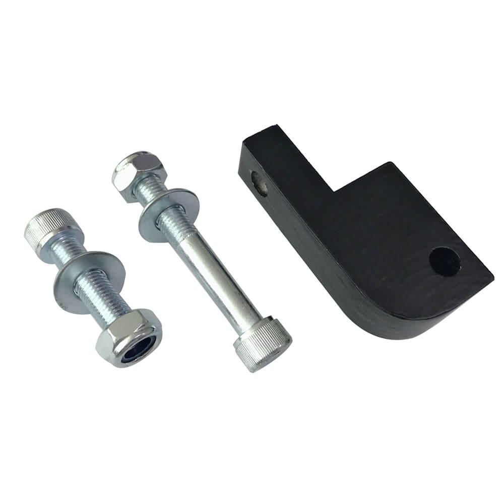 Harley T sport T-SPORT Fairing Headlight Extension Block Relocation Bracket Black - pazoma