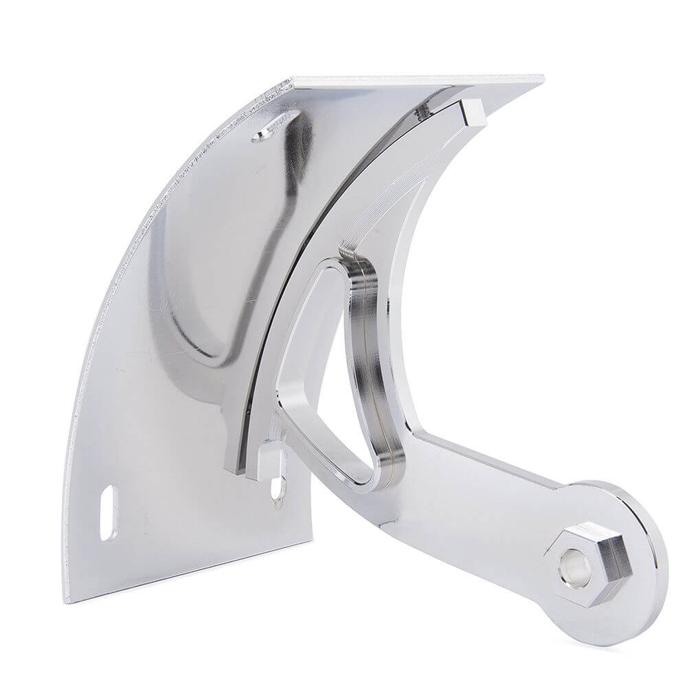 Cafe Racer swingarm mount license plate bracket – Purpose Built Moto