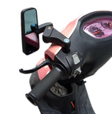 Motorcycle Universal Streetfighter Black Rear View Mirrors Street Bikes Scooter bike Aluminum Side Mirrors - pazoma