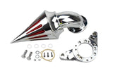 Chrome Spike Air Cleaner Intake Filter For Harley Davidson CV Carburetor Delphi V-Twin