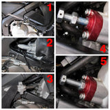 ATV Timing Cam Chain tensioner manual adjuster CCT Honda 85-87 ATC 250ES Big Red 04-05 TRX 450R 03-05 TRX 650 Rincon 06-11 TRX 680 Rincon - pazoma