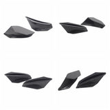 GP Style Winglet Carbon Fiber Kevlar Motor Model Aerodynamic Broken Wind Wing Fairing Protector Cover Honda Yamaha Suzuki KAWASAKI Ducati BMW - pazoma