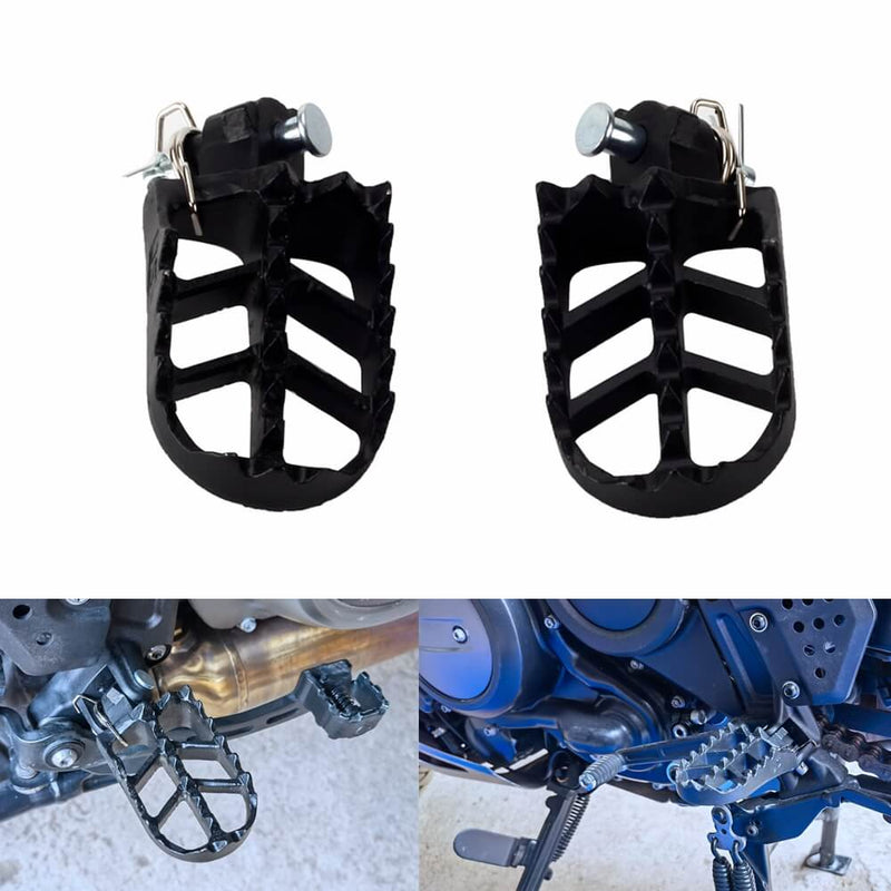 Motocross MX Style Steel Rider Footpegs Footrest Pegs For Harley Pan America 1250 ST Special RA1250 RA1250S RA1250SE CVO 2021-2025 - pazoma