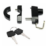 Motorcycle Universal Helmet Lock Anti-Theft For 25mm Engine Crankcase Crash Bar Motorbike Handlebars - pazoma