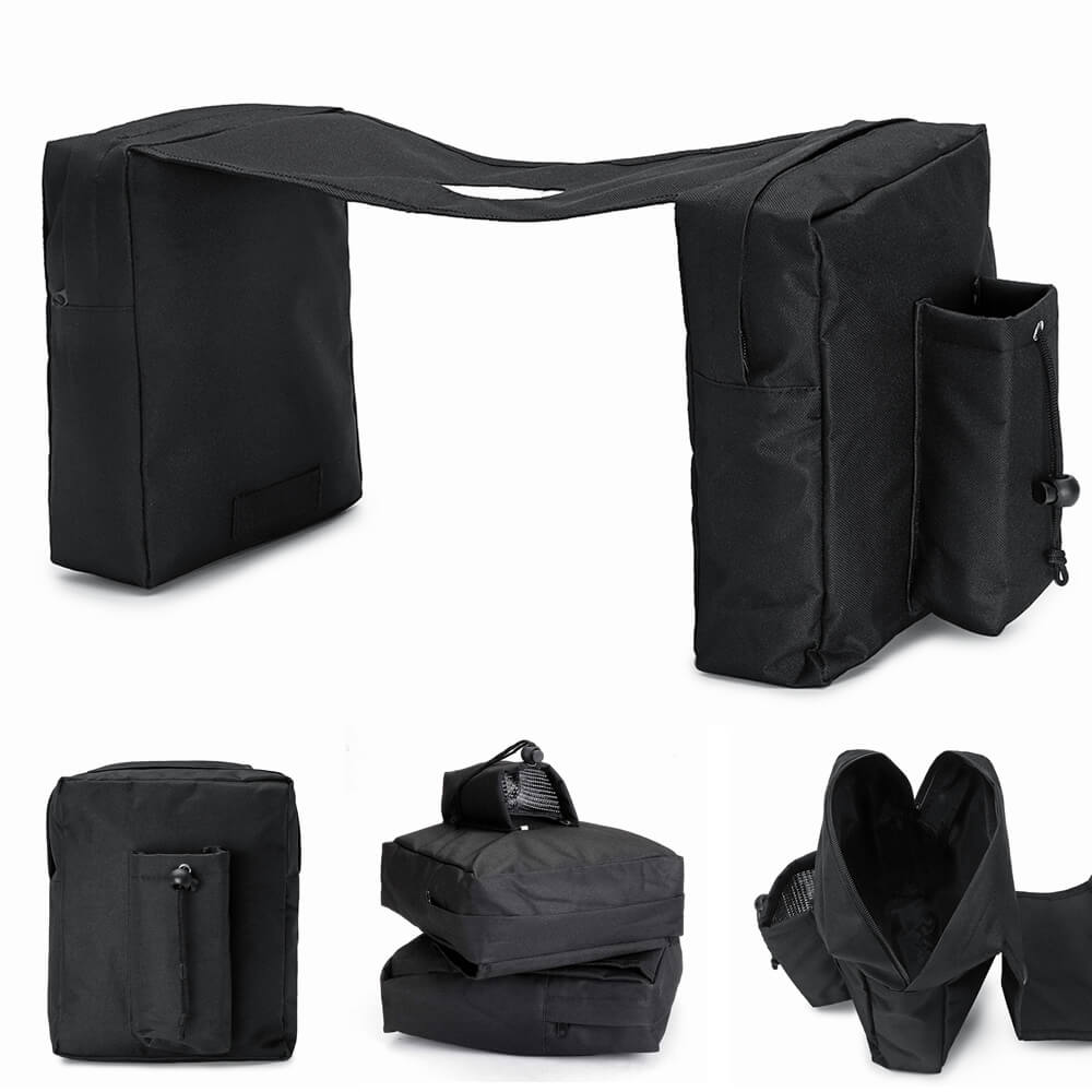 Motorcycle ATV Bag Tank Bags SaddleBag Mobile Fuel Tank Cup Holder For Polaris Dirt Quad Bike Bag Ski 600D Oxford Cloth - pazoma