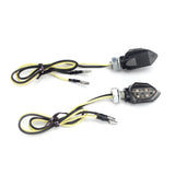 Motorcycle Amber Mini LED Turn Signals Blinker Indicator Lights Universal - pazoma