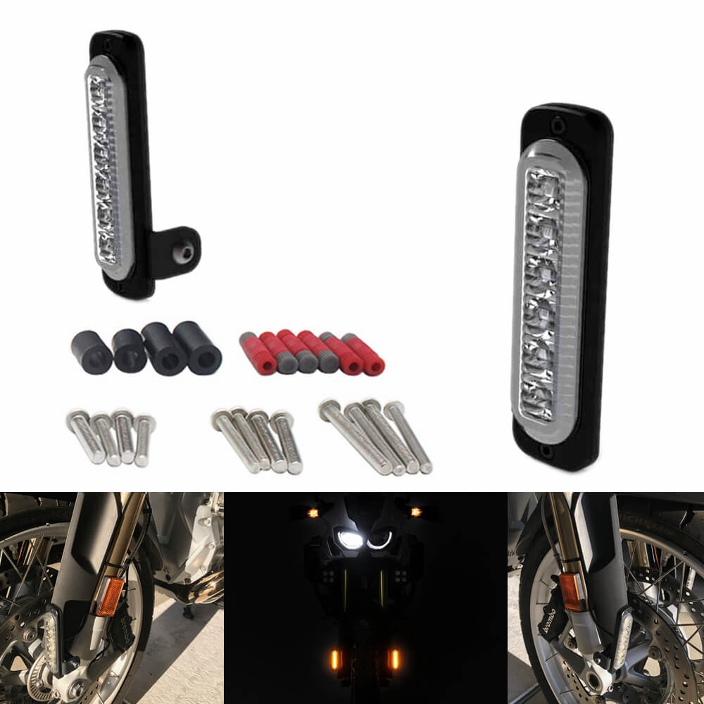 Universal Motorrad B6 Lizenz Platte Hilfs LED Rücklicht Burst