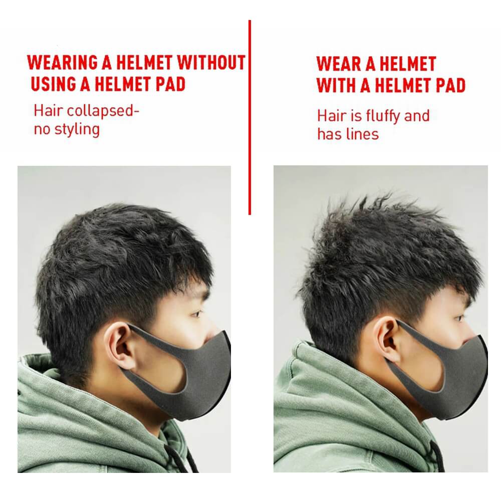 Motorcycle Bicycle Silicone Helmet Liner Ventilation Pad Soft Hat Lining Breathable Cooling Universal - pazoma