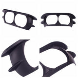 Motorcycle Dual Headlamp Headlight Trim Cover Bezel for Harley Road Glide 2015-2024 - pazoma