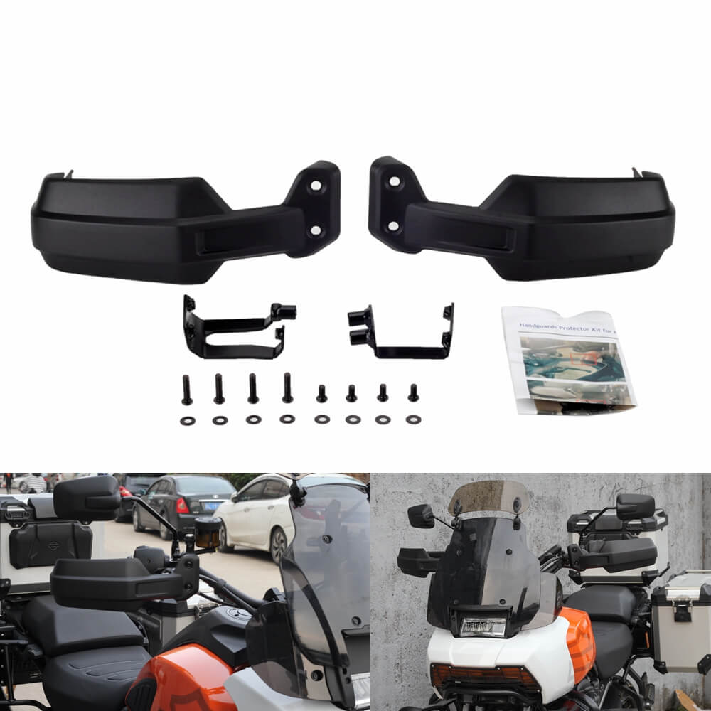 Motorcycle Handguard Hand Wind Deflectors Hand Guards Handlebar Protection For Harley Pan America 1250 Special RA1250S RA1250 2021-2023 - pazoma