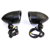 Motorcycle LED Turn Signals Heavy Duty Amber Bullet Indicators Blinkers Lights for Harley Davidson Honda Suzuki Kawasaki Yamaha CB XS 650 - pazoma