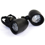 Motorcycle LED Turn Signals Heavy Duty Amber Bullet Indicators Blinkers Lights for Harley Davidson Honda Suzuki Kawasaki Yamaha CB XS 650 - pazoma