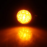Pair Amber LED Bullet Billet Turn Signal Indicators Light Blinker Universal Honda Suzuki Kawasaki Yamaha Harley Cafe Racer Bobber Chopper - pazoma