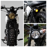 Pair Amber LED Bullet Billet Turn Signal Indicators Light Blinker Universal Honda Suzuki Kawasaki Yamaha Harley Cafe Racer Bobber Chopper - pazoma