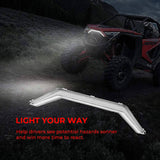 New Polaris RZR PRO XP 4 LED Front Bumper Accent Light Center Grill Lights Daytime Running Light DRL 2020-2021 2884346 - pazoma
