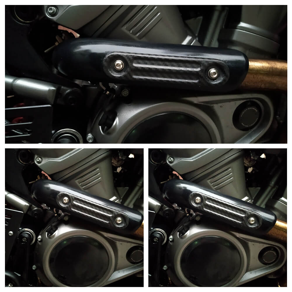 New Motorcycle Screamin' Eagle Exhaust Shield Insert For Harley Pan America CVO 1250 ST Special RA1250S RA1250 RA1250SE 2021-2025 65400648 - pazoma