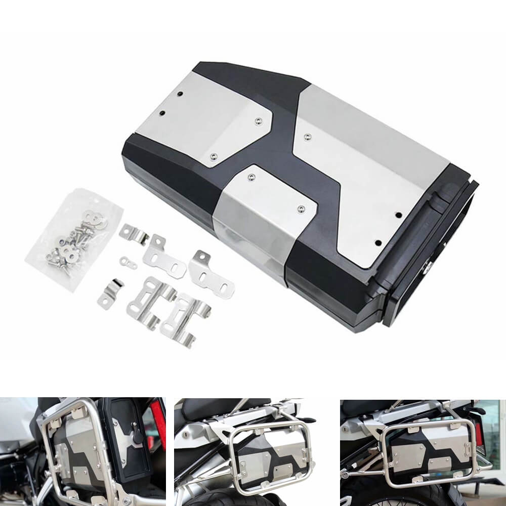 For BMW R1250GS R1200GS LC & ADV Adventure R 1200 GS Tool Box  Decorative waterproof Box Liters 4.2 Liters Left Side Bracket Aluminum Toolbox - pazoma