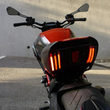 Ducati Diavel 2011-2018 Rear LED 3 in 1 Taillight Run/Turn/Brake Signals Light Lamps Integrated Blade style - pazoma