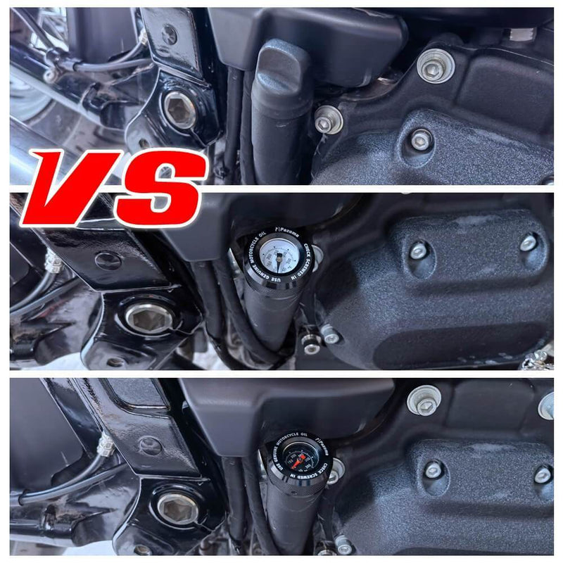 Oil Dipstick With Temperature Gauge For Harley Davidson Milwaukee 8 Softail M8 18-24 FXBR FLDE FXFB FLHC FXLR FLSL FLST FLSB FXBB S FXLRST - pazoma