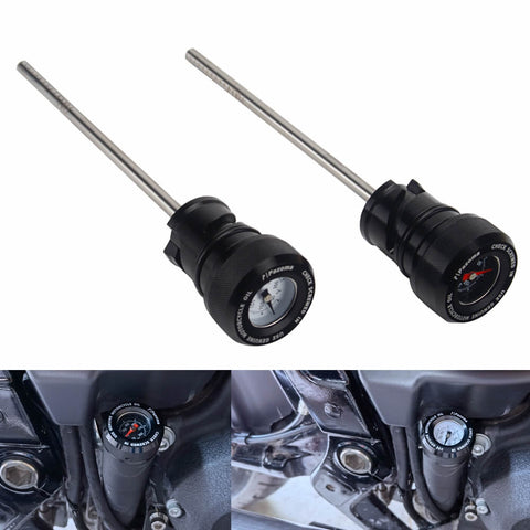 Oil Dipstick With Temperature Gauge For Harley Milwaukee 8 Softail M8 18-26 Breakout Deluxe Fat Bob Boy Heritage Classic Standard Super Glide - pazoma