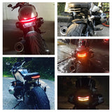 LED Tail Tidy Fender Eliminator Kit Integrated Taillight Brake Light Turn Signal License Plate Light Bracket For BMW R Nine T RnineT R9T - pazoma