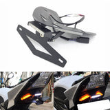 LED Tail Tidy Fender Eliminator Kit Integrated Turn Signals License Plate Light Bracket For BMW S1000RR S1000R 09-14 15-19 - pazoma