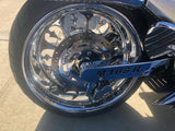 Suzuki Boulevard M109R VZR1800 M1800R Chrome Right Side Swingarm Cover With M109R LOGO All year - pazoma