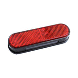 Pazoma Universal Motorcycle 3 LED Tail License Number Plate Light with Red Reflector - pazoma