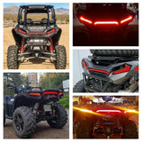 Polaris UTV ATV LED Center Taillight 2413431 Polaris Side by Side RZR XP TURBO S RS1 1000 4 R02 PS MD R01 SPORTSMAN R03 2017-2020 - pazoma