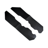 UTV Black Fender Flare Mud Flaps Guard Extension Kits For Polaris RZR XP 1000 RZR XP 4 1000 Turbo 2014-2020 Wide Fenders/Fender Flares XP1000-4 - pazoma