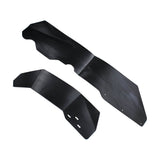 UTV Black Fender Flare Mud Flaps Guard Extension Kits For Polaris RZR XP 1000 RZR XP 4 1000 Turbo 2014-2020 Wide Fenders/Fender Flares XP1000-4 - pazoma