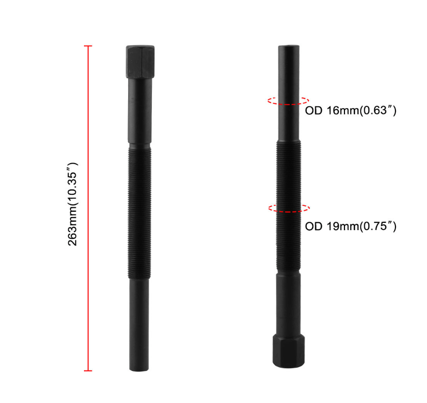 UTV Primary Drive Clutch Puller Tool for Most Polaris Models 1985-2016 OEM 2870506 PP3078 15-878 30260 Durable Heat-Treated Steel Clutch Remover - pazoma