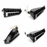 Polaris Ranger 1000 900 570 500 XP Diesel Crew 48V EV ETX LTN HST BRUTUS Pro XD LED Headlight Front Head Lamp w/ Turn Signal DRL Daytime Running Light - pazoma