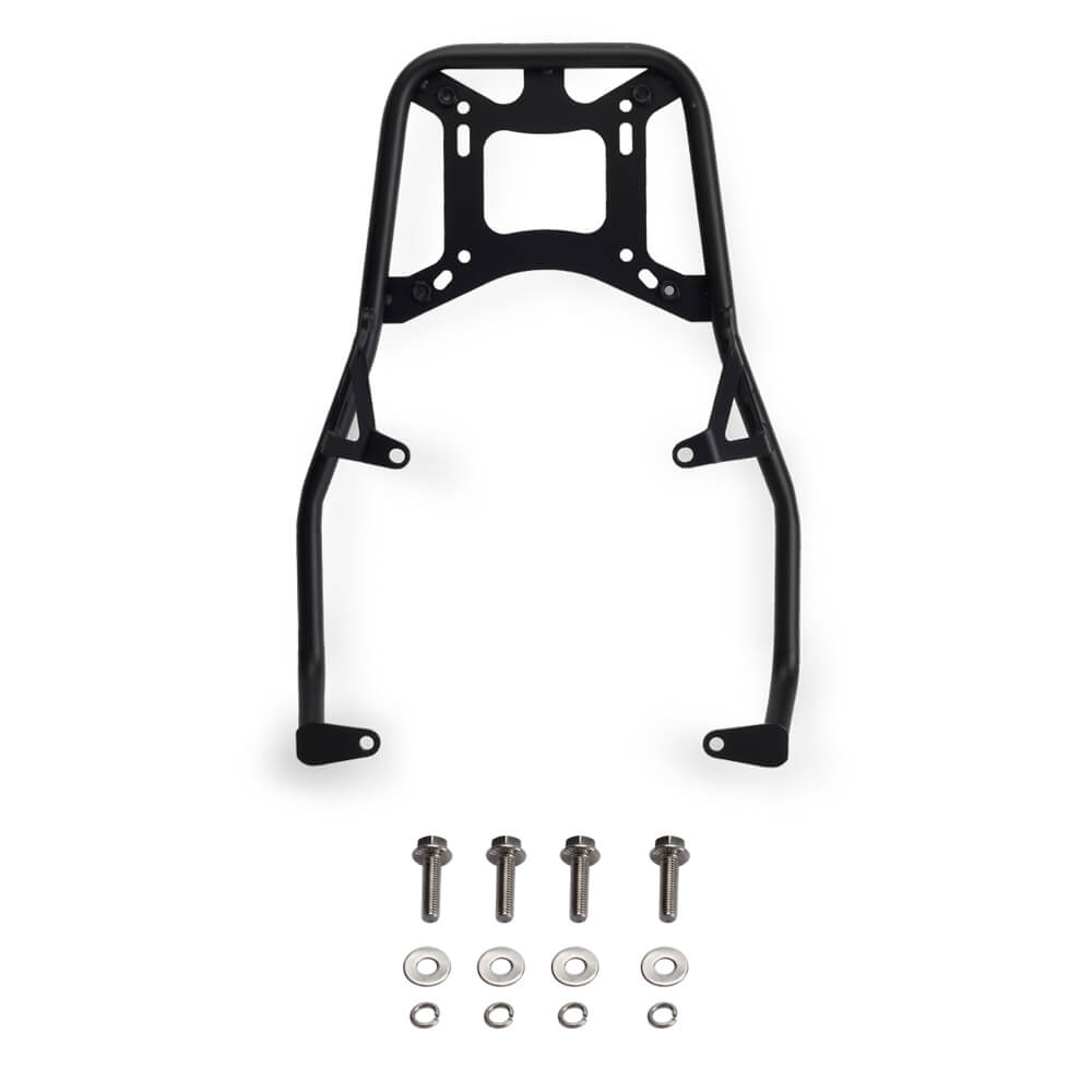 Rear Luggage Rack Carrier Top Case Mount Bracket Passenger Grab Handle Bars For Harley Pan America 1250 Special RA1250 RA1250S 2021-2023 - pazoma