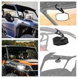 2015-2025 Polaris RZR General 900 1000 570 S 4 XP Weatherproof Convex Rear View Center Mirror 2881540 2880531 - pazoma