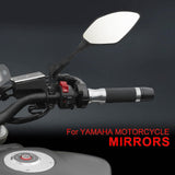 YAMAHA MT-01 MT03 MT-07 MT-09/Tracer FJ-09 MT-10 Tracer 900 Motorcycle Accessories Side Rearview Mirrors E24 MARK Certification - pazoma