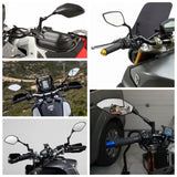 Yamaha MT09 MT07 MT03 MT25 FZ07 FZ09 FJ09 MT10 XJR1300 XJR1200 XJ6 FZ6 FZ1 FZ8 Tracer 900/GT Tenere 700 Rear View Side Mirrors E24 MARK Certification - pazoma